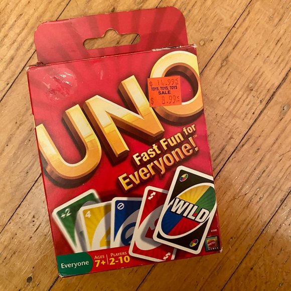 Uno Card Game - Picture 1 of 3